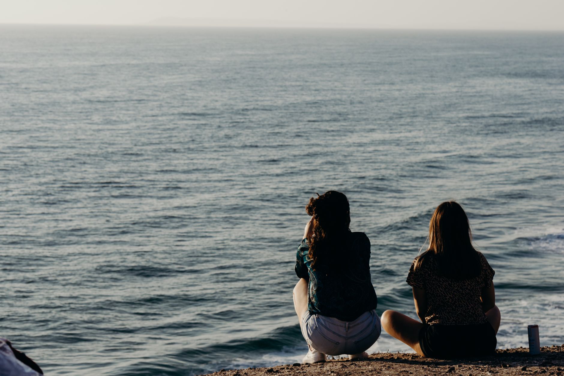 women at the beach